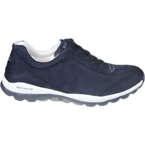 Blaue Walking Sneaker für Frauen , Damen, Größe: 42 EU - Gabor - Modalova