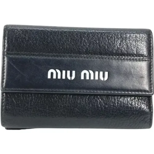 Pre-owned Leder portemonnaies - Miu Miu Pre-owned - Modalova