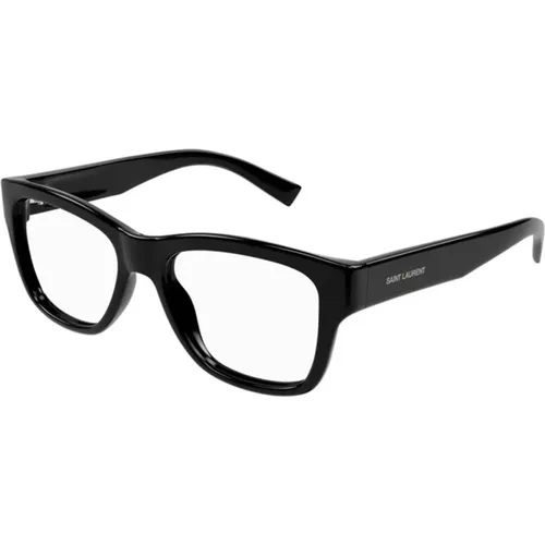 Schwarze Rahmen Sonnenbrille SL 677 , Damen, Größe: 54 MM - Saint Laurent - Modalova