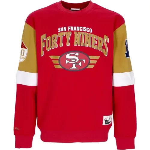 NFL Teamfarben Crewneck Pullover - Mitchell & Ness - Modalova