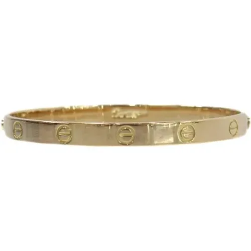 Pre-owned Gold bracelets , female, Sizes: ONE SIZE - Cartier Vintage - Modalova