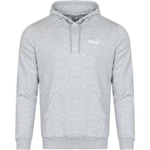 Baumwoll-Hoodie mit Logo , Herren, Größe: L - Puma - Modalova