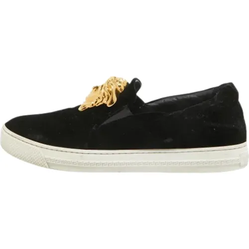 Pre-owned Velvet sneakers , female, Sizes: 8 UK - Versace Pre-owned - Modalova