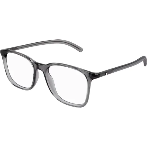 Stylische Brille,Stylische Brille Mb0327O Schwarz - Montblanc - Modalova