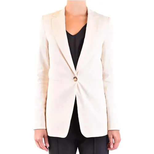 Cream Jacket Ss21 , female, Sizes: XS - pinko - Modalova