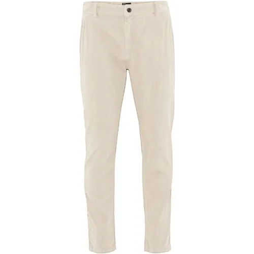 Slim Fit Corduroy Chino Pants , male, Sizes: W34, W30, W33, W32, W36, W31, W38, W29, W40 - BomBoogie - Modalova