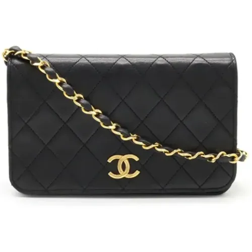 Pre-owned Leather chanel-bags , female, Sizes: ONE SIZE - Chanel Vintage - Modalova