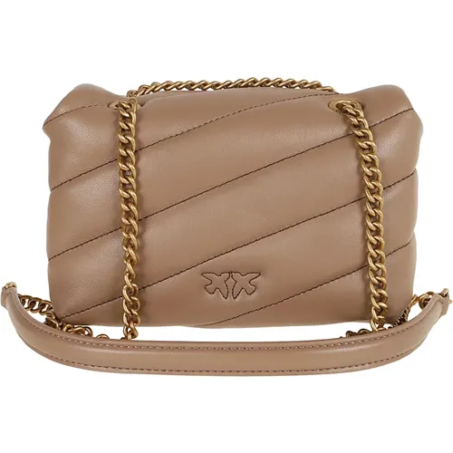 Quilted Cross Body Bag , female, Sizes: ONE SIZE - pinko - Modalova