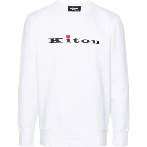 Sweatshirts , Herren, Größe: L - Kiton - Modalova