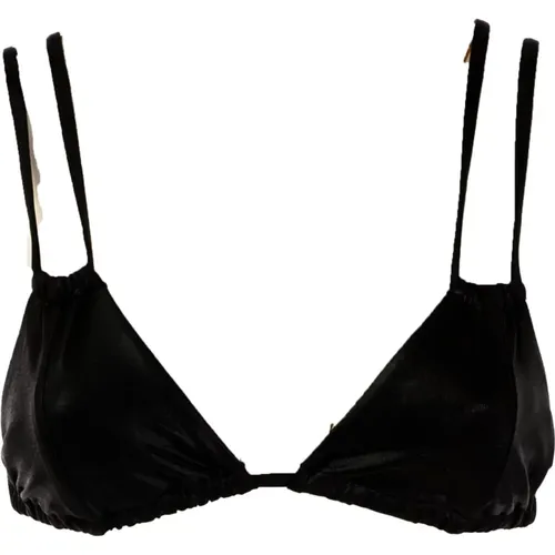 Triangle Bra Bikini mit Schnürdetails , Damen, Größe: S - Trussardi - Modalova