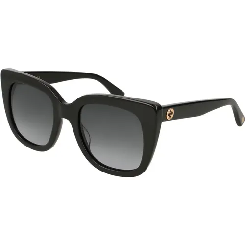 Grey Shaded Sunglasses , female, Sizes: 51 MM - Gucci - Modalova