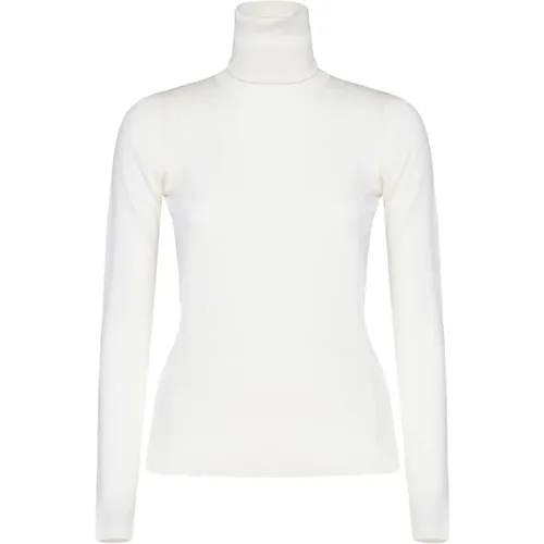 Weißer Pullover Elegant Bequem Stilvoll , Damen, Größe: L - Max Mara - Modalova