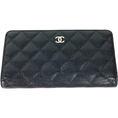 Pre-owned Leather wallets , female, Sizes: ONE SIZE - Chanel Vintage - Modalova