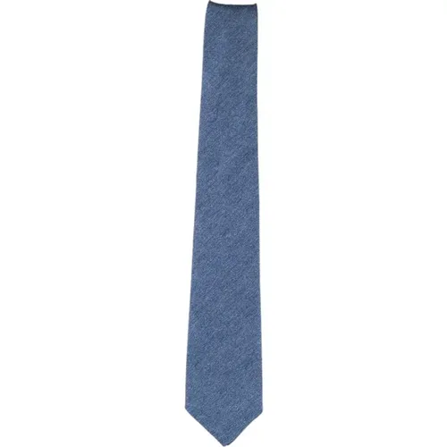 Elegant Silk Tie , male, Sizes: ONE SIZE - Tagliatore - Modalova