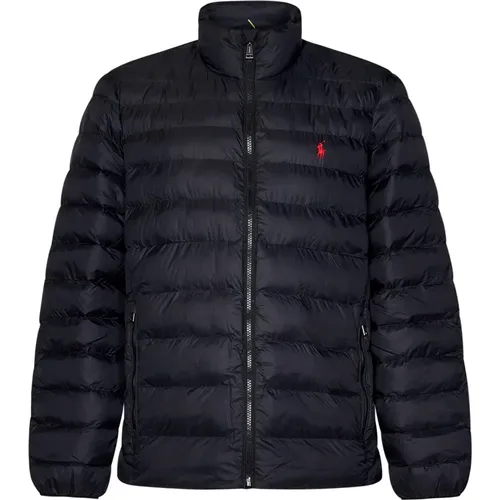 Black Quilted Jacket Aw24 , male, Sizes: XL - Polo Ralph Lauren - Modalova