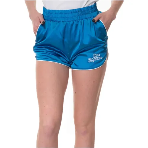Shorts mit Kontrastpaspelierung , Damen, Größe: L - Love Moschino - Modalova