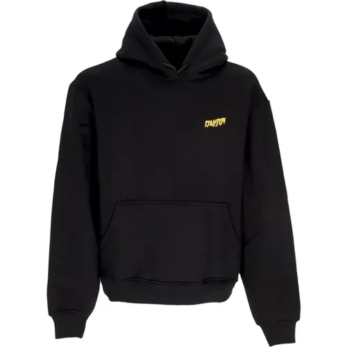 Schwarzer Ritter Hoodie mit Kängurutasche , Herren, Größe: L - Dolly Noire - Modalova