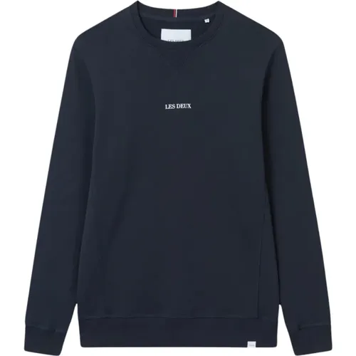 Tricolore Lens Sweatshirt , Herren, Größe: XL - Les Deux - Modalova