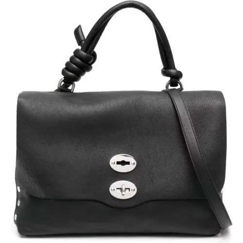 Leather Postina Tote Bag , female, Sizes: ONE SIZE - Zanellato - Modalova
