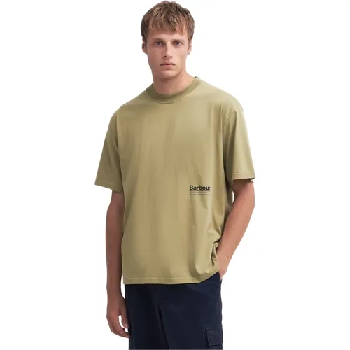 T-Shirts , Herren, Größe: L - Barbour - Modalova