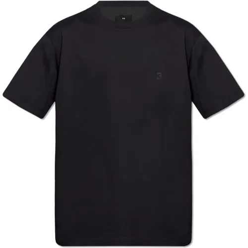 T-Shirt mit Logo , Herren, Größe: XL - Y-3 - Modalova