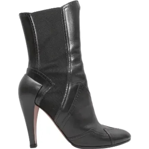 Pre-owned Leather boots , female, Sizes: 6 UK - Alaïa Pre-owned - Modalova