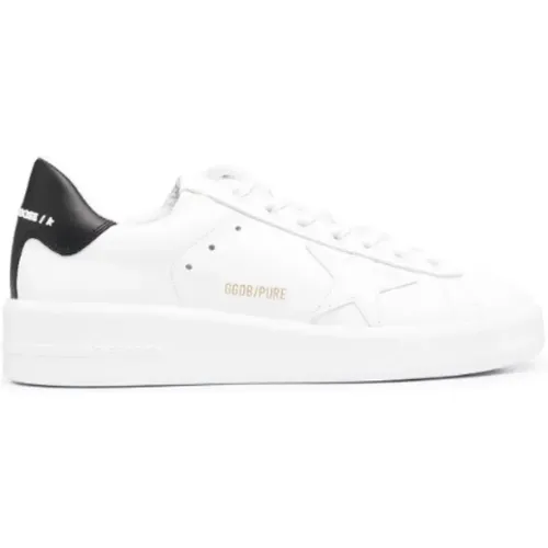 Star Sneakers with Leather Upper , female, Sizes: 3 UK, 8 UK, 5 UK, 9 UK, 6 UK, 4 UK, 7 UK - Golden Goose - Modalova