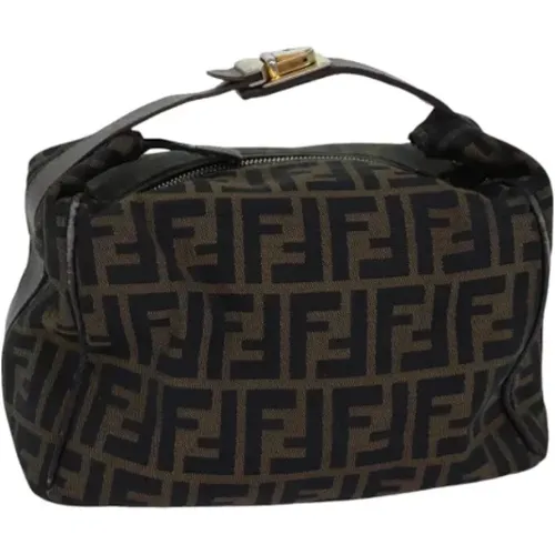 Pre-owned Canvas pouches , female, Sizes: ONE SIZE - Fendi Vintage - Modalova