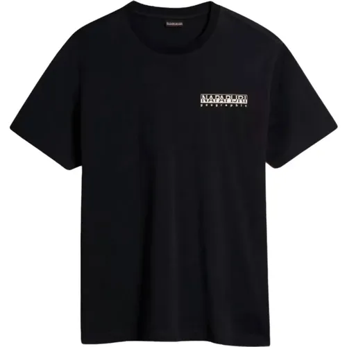 Np0A4Hqa0411 Short Sleeve T-Shirt , male, Sizes: S, M, XL, L - Napapijri - Modalova