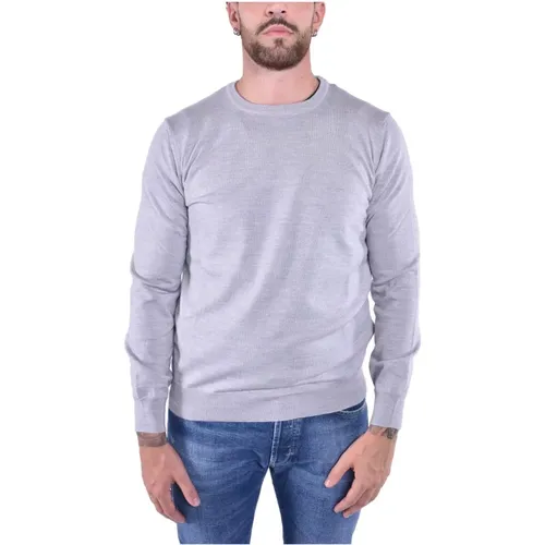 Wool Crewneck Sweater , male, Sizes: L, 2XL, M, S - Kangra - Modalova