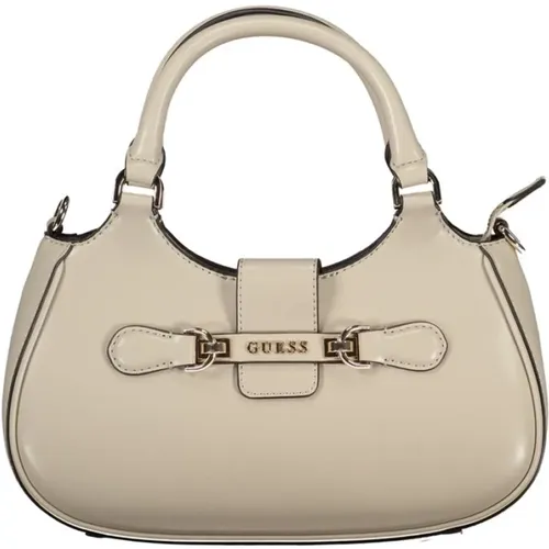 Grey Polyethylene Handbag , female, Sizes: ONE SIZE - Guess - Modalova