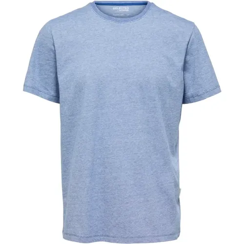 T-Shirt Aspen Kurzarmshirt , Herren, Größe: L - Selected Homme - Modalova