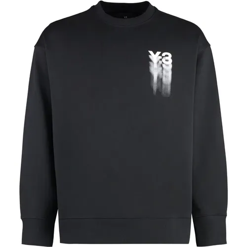 Baumwoll-Rundhals-Sweatshirt Y-3 - Y-3 - Modalova