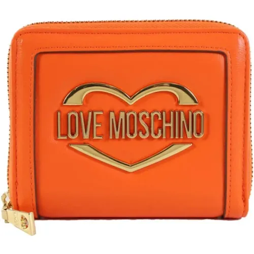 Damen Geldbörse und Kartenhalter - Modell Jc5623Pp1Gld1 , Damen, Größe: ONE Size - Love Moschino - Modalova