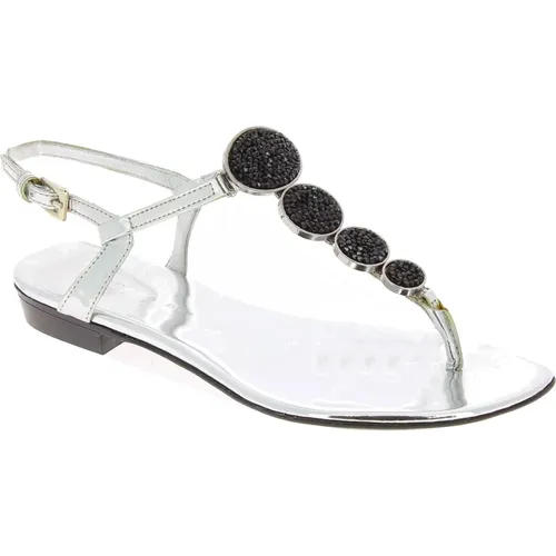 Crystal Flat Sandals , female, Sizes: 3 1/2 UK - Barbara Bui - Modalova