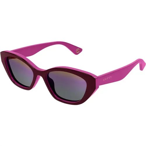 Trendige doppelschichtige Sonnenbrille Gg1638S , unisex, Größe: 54 MM - Gucci - Modalova