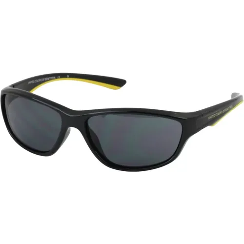 Klassische Schwarze Junior Sonnenbrille - Benetton - Modalova