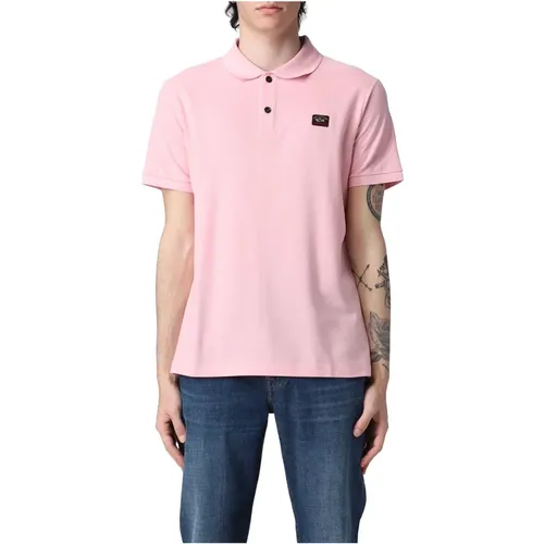 Polo Shirt , Herren, Größe: L - PAUL & SHARK - Modalova