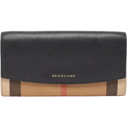 Pre-owned Leather wallets , female, Sizes: ONE SIZE - Burberry Vintage - Modalova