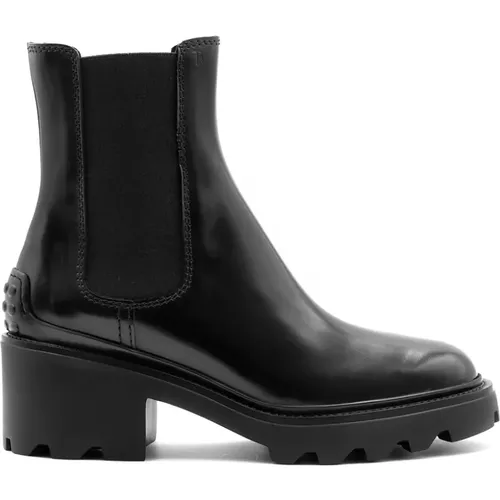 Stylish Tronchetto Boot , female, Sizes: 4 1/2 UK, 6 UK, 4 UK, 5 UK, 7 UK, 8 UK, 3 UK, 5 1/2 UK - TOD'S - Modalova