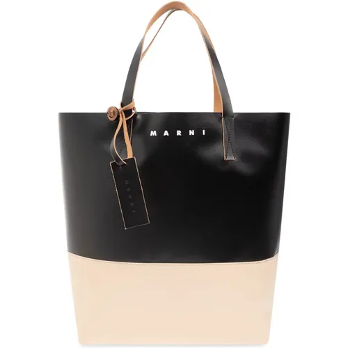 ‘Tribeca’ shopper bag , male, Sizes: ONE SIZE - Marni - Modalova
