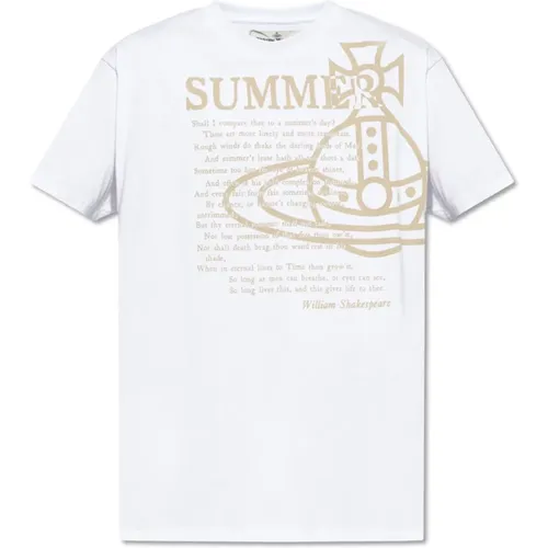 Bedrucktes T-Shirt , Herren, Größe: XS - Vivienne Westwood - Modalova