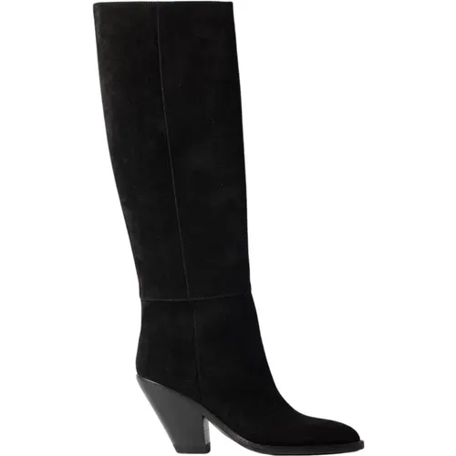 Medium Heel Boot High LEG , female, Sizes: 3 1/2 UK, 3 UK - Buttero - Modalova