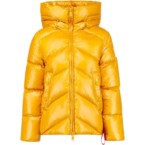 Goldene Mäntel für den Winter , Damen, Größe: XS - Afterlabel - Modalova