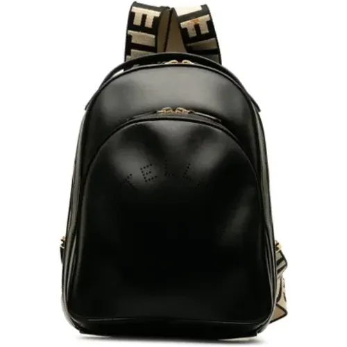 Pre-owned Leather backpacks , female, Sizes: ONE SIZE - Stella McCartney Pre-owned - Modalova