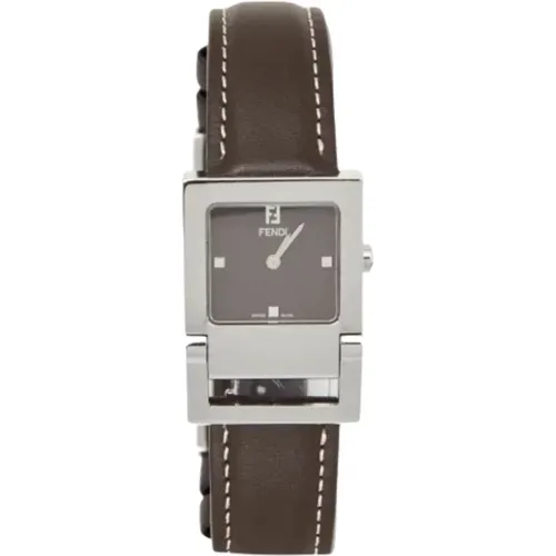 Pre-owned Rostfreier Stahl watches - Fendi Vintage - Modalova