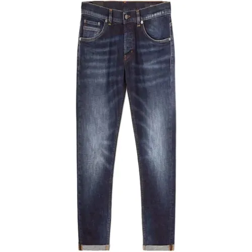 Ritchie Skinny Fit Low Waist Jeans , male, Sizes: W36 - Dondup - Modalova