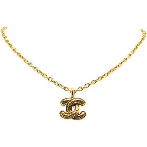 Pre-owned Metal chanel-jewelry , female, Sizes: ONE SIZE - Chanel Vintage - Modalova