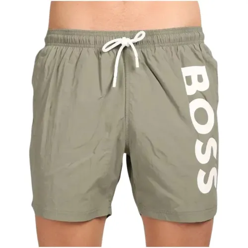 Herren Badehose Octopus Maxi Logo - Hugo Boss - Modalova