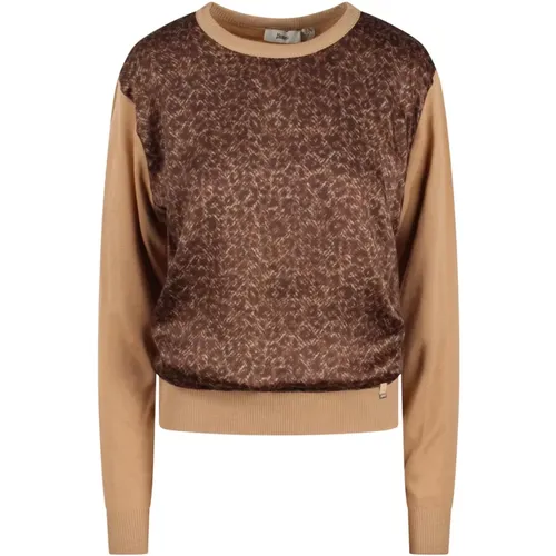 Abstrakter Print Wollpullover Herno - Herno - Modalova